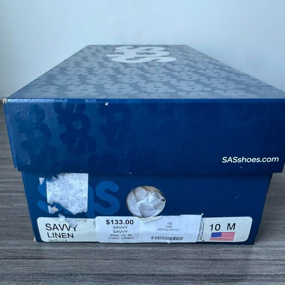 SAS Savvy Tripad Loafers Shoes  $133 in Linen - Picture 10 of 10